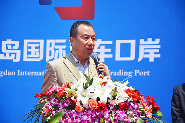 中国汽车流通协会会长沈进军老师致辞